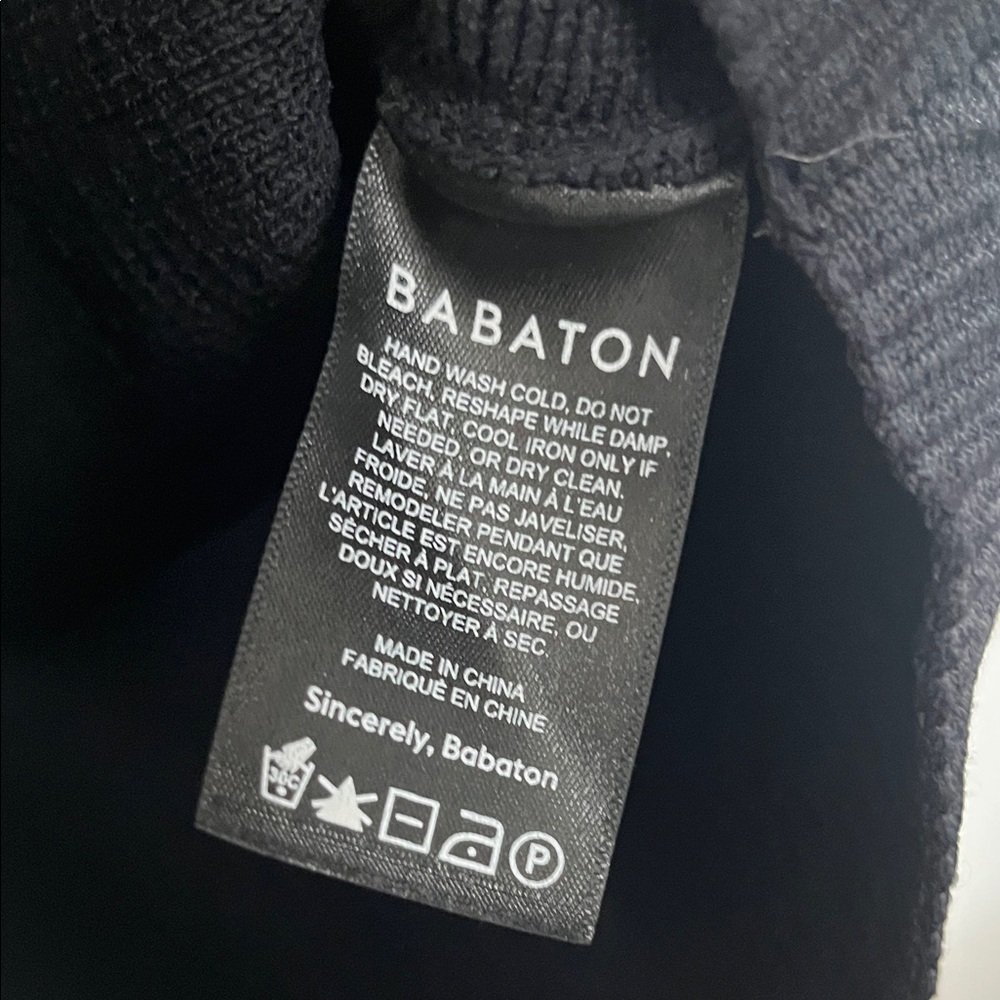 Babaton Black One-Shoulder Ribbed Top (Size XS) - Picture 4 of 6